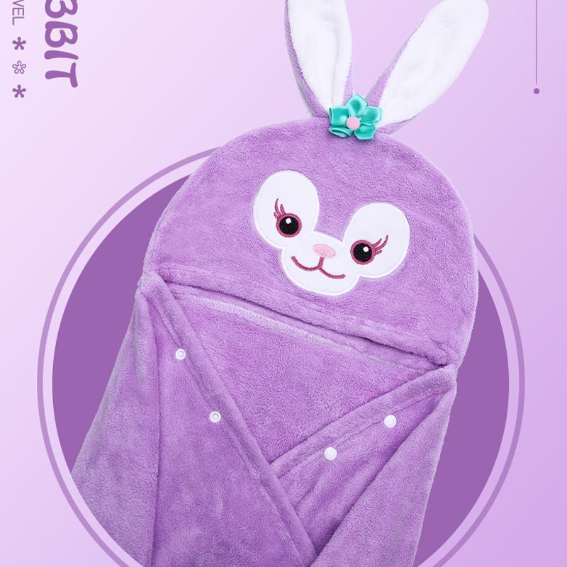 Новый детский плащ Xingdailu, халат с капюшоном, мягкий и влаговпитывающий, быстросохнущий, не линяющий