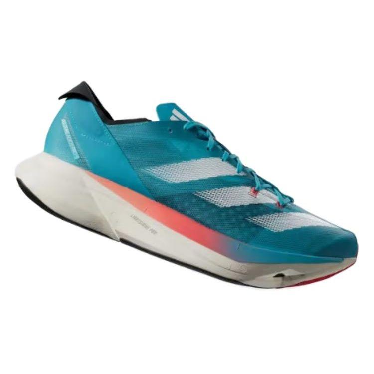 adidas Кроссовки унисекс Adizero Adios Pro 3 Lucid Cyan Синие облачно-белые ярко-красные ID8468