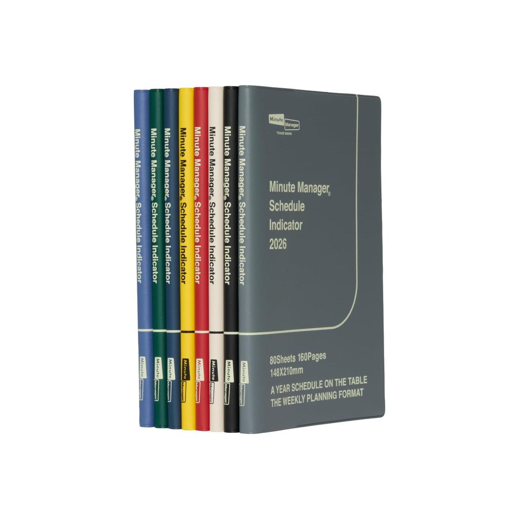 2026 High Tide/Minute Manager Yellow Planner / A5 Weekly Left / Starting December 2025 / Weekly Planner