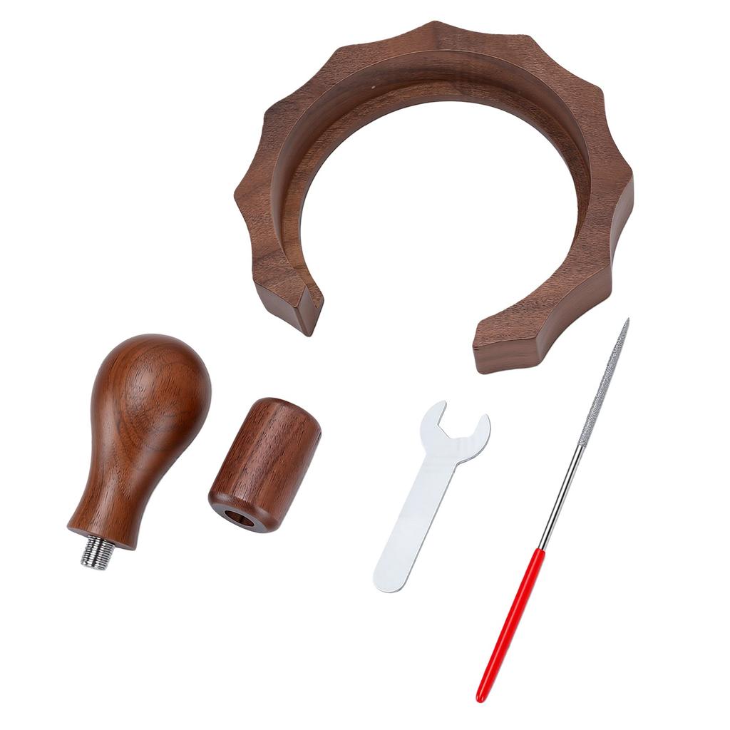 Grouphead Ring Fit for Gemilai 3006 3145 3145B Coffee Machine Wood Steam Pipe Sleeve Replacement Steam Lever Handle