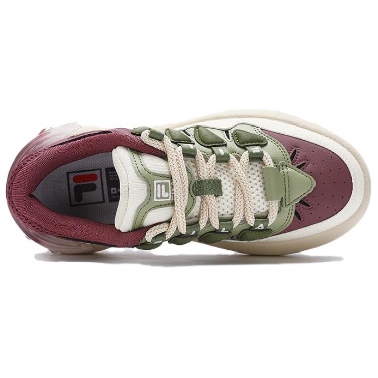 Fila Морковь 1 Удобные Мягкие Прочные Низкие Кеды Женские Кроссовки Фиолетовые F52W531298FNA