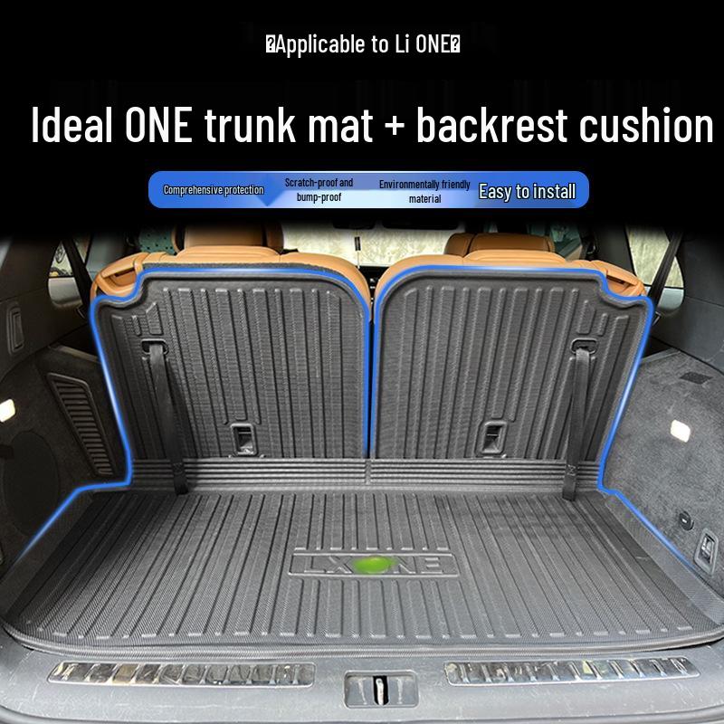 2021 Ideal One Waterproof Trunk Mat & Backrest Protector