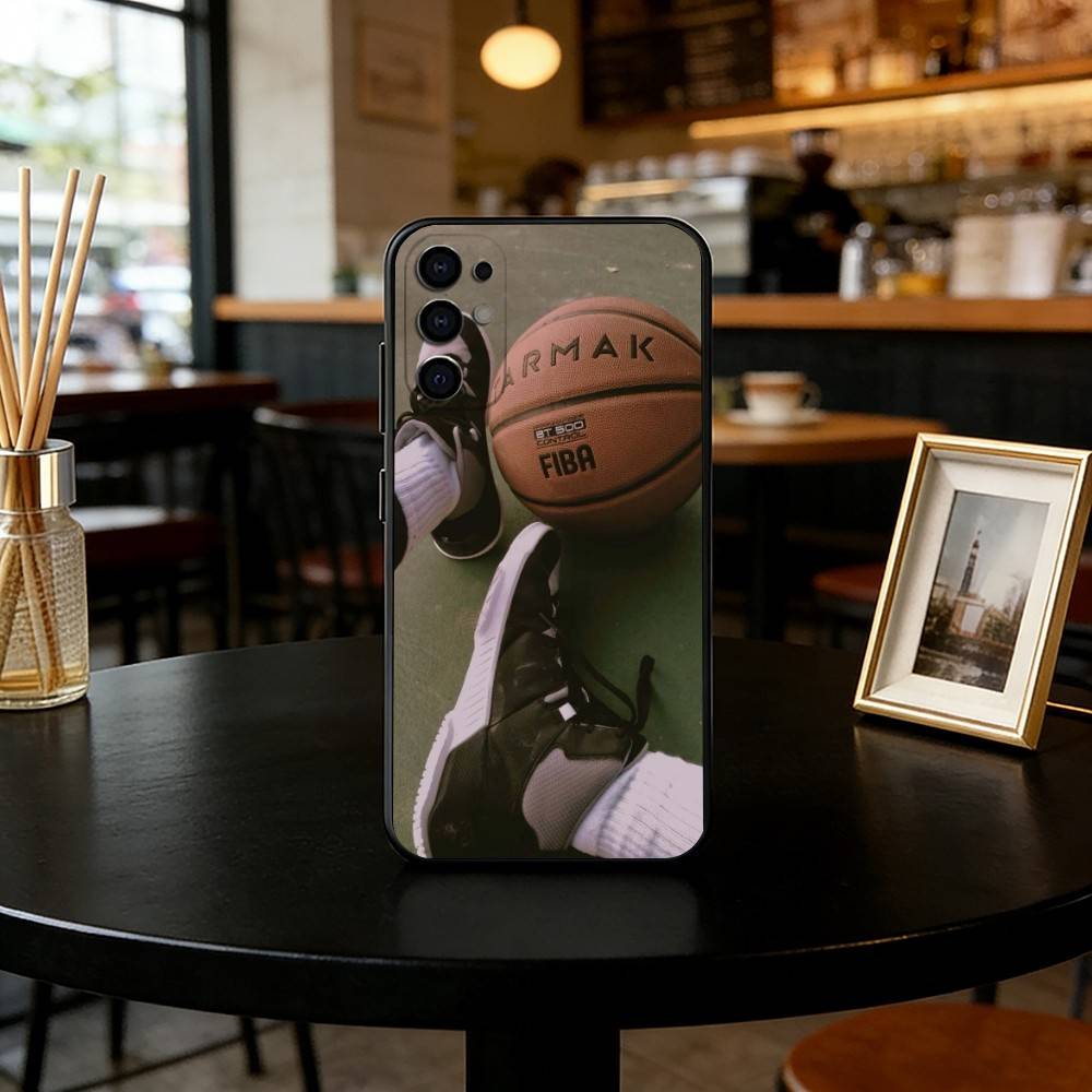 Love basketball Phone Case For Samsung S25,S24,S21,S22,S23,S30,Ultra,S20,Plus,Fe,Lite,Note,10,Black Cover