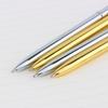 Fashion Ballpoint Pen Business Ball Point Pen Golden Silver Clip Black Refill Writing