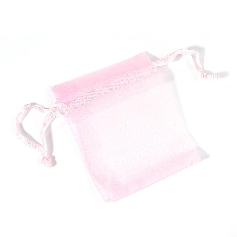 10Pcs Single Color Wedding /Ornament/Gift Wrap Yarn Bag Organza Bags Tulle Drawstring Bag Jewelry Pouches Packing Wholesale