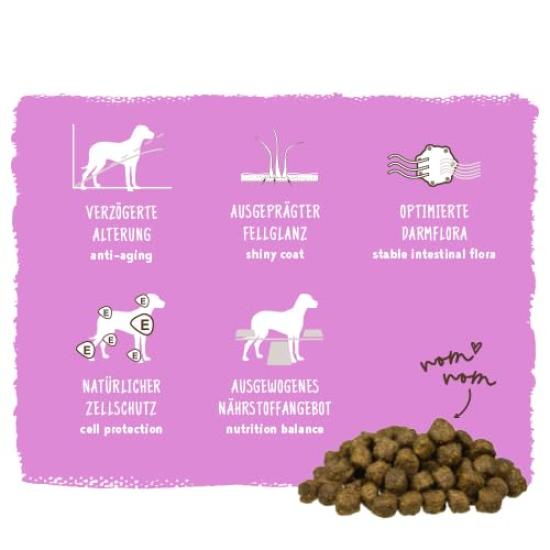 Bosch Mini Полный питательный рацион для пожилых собак малых пород Возраст Маленький Высокий 1кг Пожилой, 7+, Зерновые, Премиум,