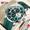 Business Men's Quartz Watch Three Eye Six Needle Chronograph Waterproof Night Light Calendar Men's Quartz Watch