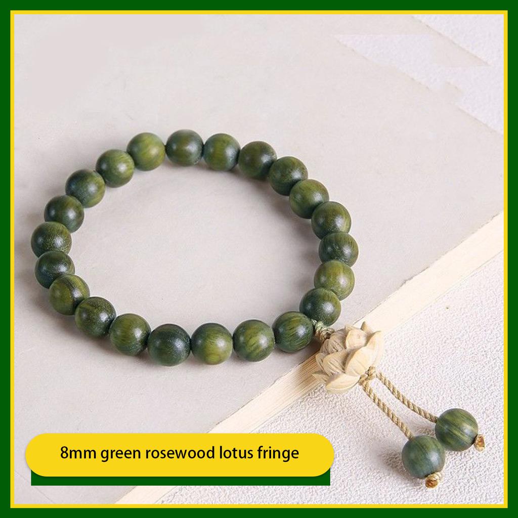 Буддийский браслет из бусин Лотос для пар мужчин и женщин, галстук вокруг пальца, мягкий одинарный круг