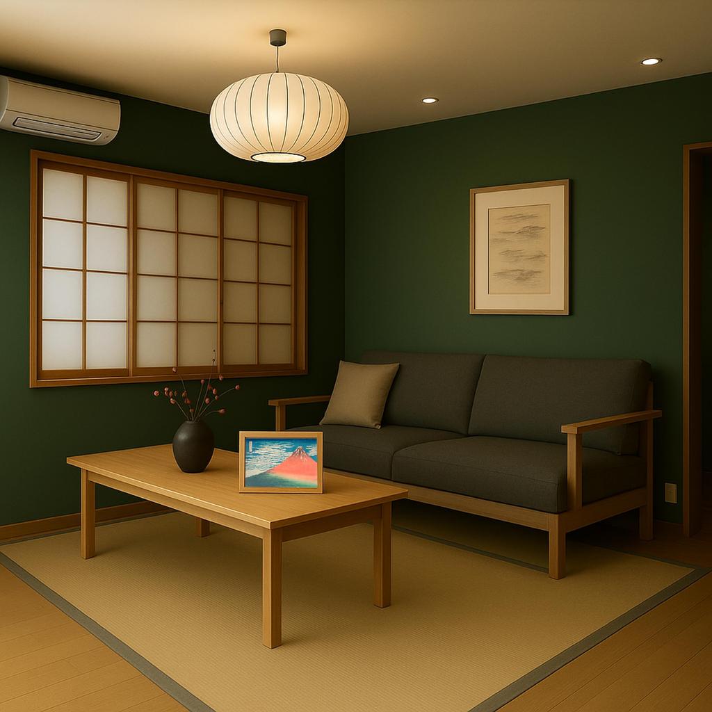 [Apollo Craft] Светодиодное искусство, Декор интерьера, Светящееся искусство, Японский модерн, Подарок, Настенное панно, Тридцать шесть видов горы Фудзи Кацусики Хокусая