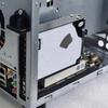 Устойчивый настольный компьютер SSD HDD Монтажный кронштейн Держатель SSD HDD для слота расширения PCI Металлическая рама для безопасного хранения