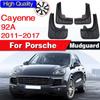 Mudguards for Porsche Cayenne 92A 2011~2017 2012 2013 2014 2015 2016 Car Accessories Mudflap Fender Auto Replacement Parts