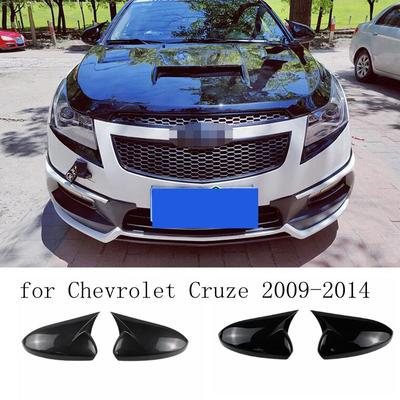 Чехол на зеркало заднего вида для Chevrolet Cruze 2009-2014, чехлы для зеркал заднего вида с боковым крылом, отделка с рогом OX автомобиля