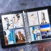 Папка А5 из ПУ кожи конфетного цвета, обложка для фотокарточек, милая K-pop книга для коллекционирования на кольцах, альбом для хранения фотокарточек, канцелярские товары