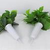 Flower Vase T-shape Detachable Plastic Outdoor Grave Cemetery Vases with Spike for Park