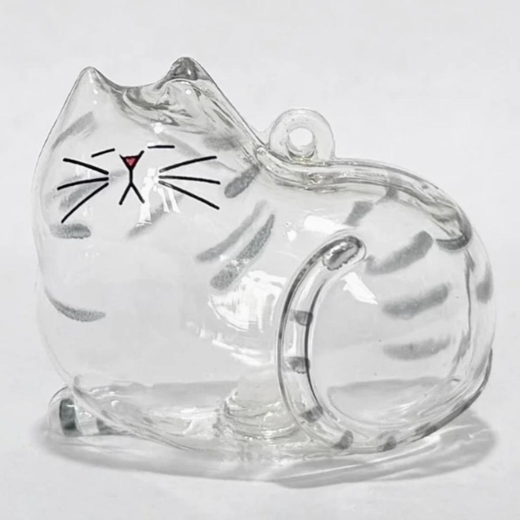 Милый брелок для хранения кошачьей шерсти, кулон, рюкзак, рыжий кот, сиамская кошачья шерсть, подвесная сумка, сувениры из шерсти домашних животных, подарок для любителей кошек