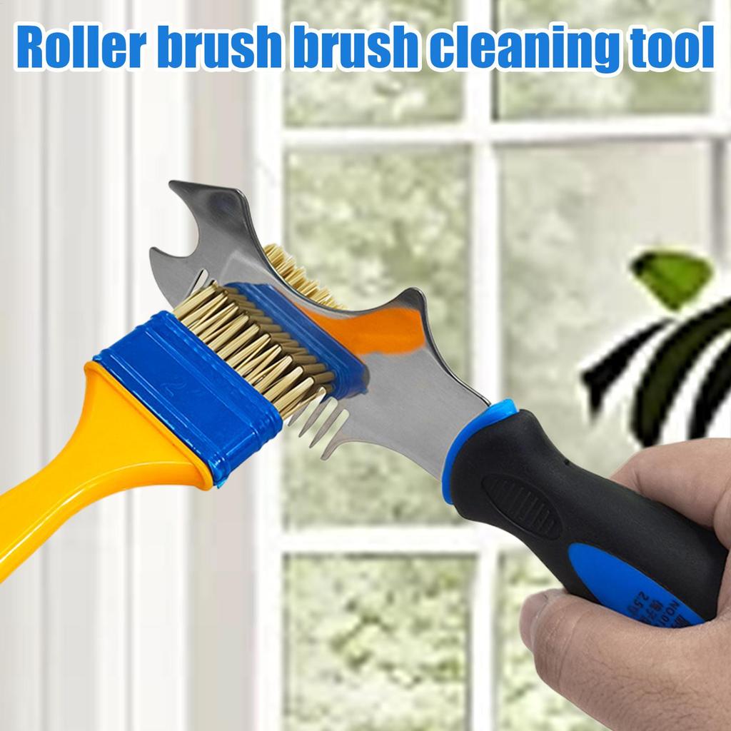 Paint Brush Comb Brush Roller Cleaner Tool Stainless Steel Paintbrushes Rollers Maintaining Paint Brush Comb
