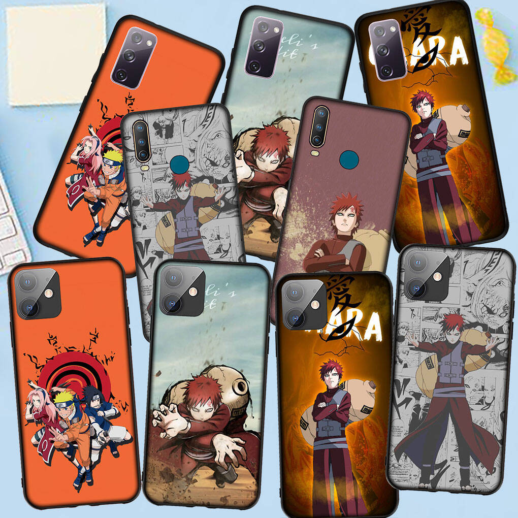 Phone Case for iPhone 17 15 16 Plus X XR Redmi Note 14 12 11 13 Pro Max Huawei P30 P20 Lite Y9 OPPO A60 A40 A80 A18 A16 A54 Gaara Comics Naruto Cover
