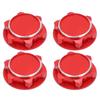 Легкие шестигранные гайки для колес из алюминиевого сплава 17 мм, пылезащитная шестигранная гайка для 18 радиоуправляемых автомобилей Red