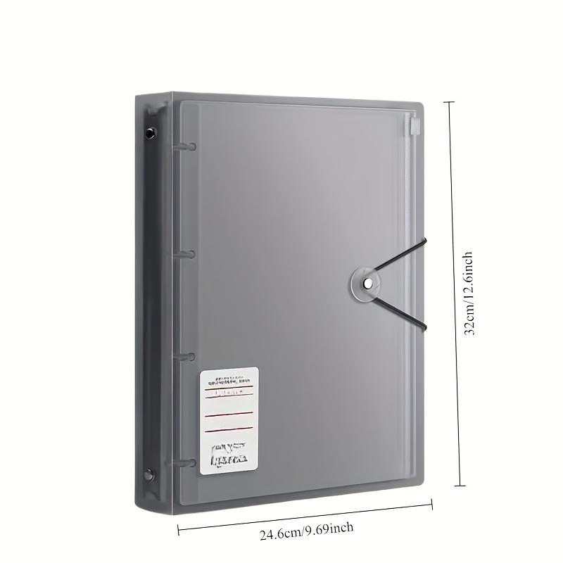 Прочный водонепроницаемый папка-органайзер на молнии, пластиковый материал, надежная застежка-замок, органайзер для важных документов