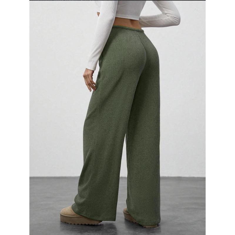 JKASHDK Женские модные повседневные однотонные брюки с высокой талией и принтом, брюки и капри