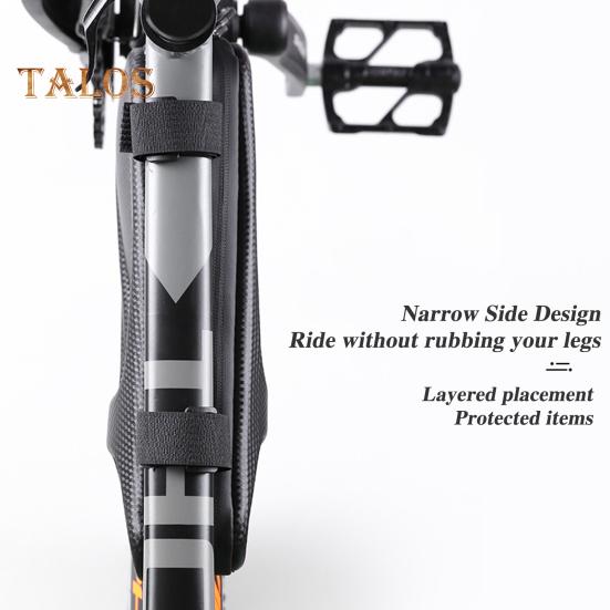 Сумка для верхней трубы велосипеда, треугольная, из ЭВА, с жестким корпусом, водонепроницаемая, легкая, для горного велосипеда, шоссейного, горного, передняя рама, сумка для хранения, аксессуары для велосипеда