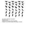 Black Crow Raven Halloween Decoration Festive Atmosphere Enhancer Party Banner Home Party Festival Decor