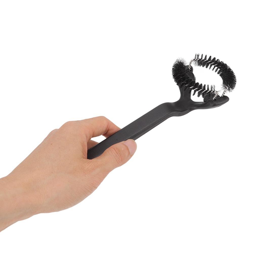 Round Brush Grouphead Cleaning Brush Detachable Grouphead Brush Coffee Machine Maintenance