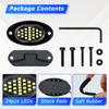 4Pcs 12V 24V White LED Car Underbody Glow Atmosphere Light 24 SMD Chassis IP67 Waterproof Wheel Stone Rock SUV Pickup Motocycle