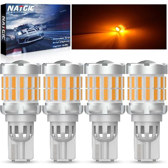 Xenon White 921 W16W Led Bulbs Canbus Error Free For Reverse Lights,912 T15 921 Back Up Lights,Replacement Bulb For 3rd Brake Lights,Interior Dome