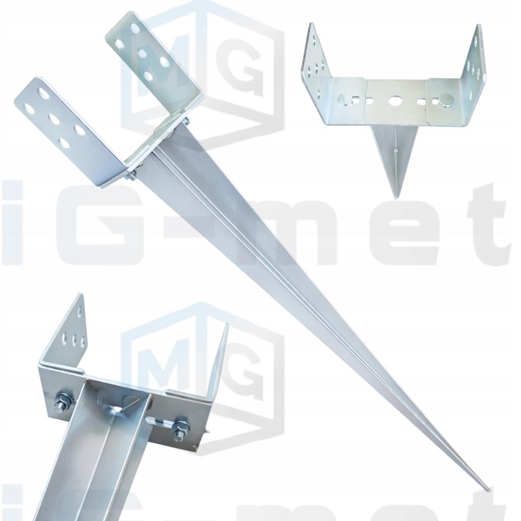 Adjustable Post Base, Hammered, Anchor 0-160X700