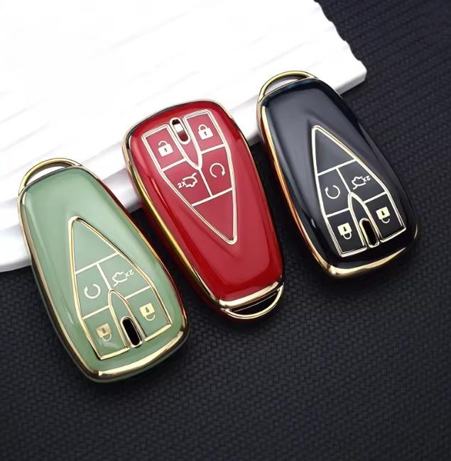 3/4/5 Кнопок Пномпень Чехол для ключа-пульта автомобиля Ракушка Брелок Защитная сумка Держатель для Changan CS35 Plus CS55 Plus CS75 Plus 2019 2020
