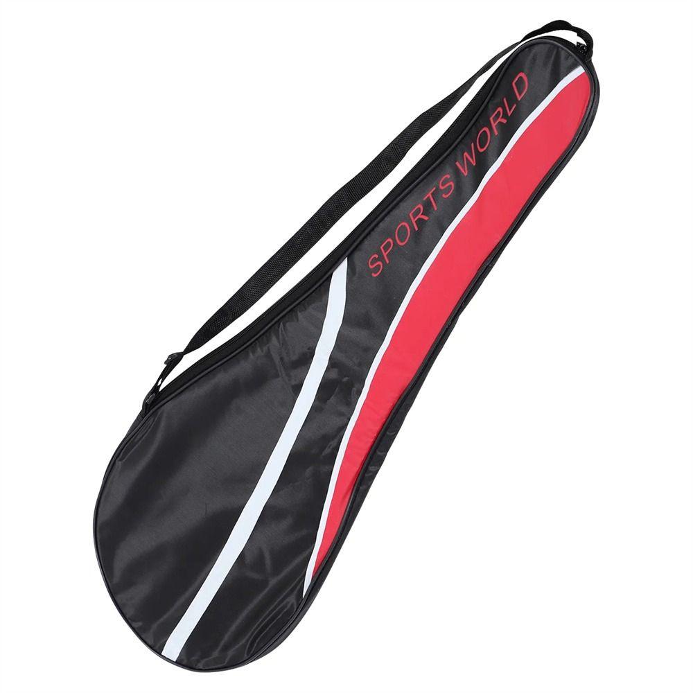 Adjustable Strap Badminton Racket Bag Racket Cover Shuttlecock Bag Sports Equipment Squash
