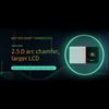 Умный электрический термостат Белый Программируемый WiFi-термостат с датчиками температуры, влажности и PM2.5 для дома AC95-240V