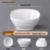 Minimalist Melamine Square Bowl Set