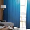 Ocean Half Water With Sunset Sky Chiffon Sheer Curtains for Living Room Bedroom Kitchen Decoration Window Voiles Tulle Curtain