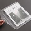 M&G A4 Snap Button Transparent File Folders