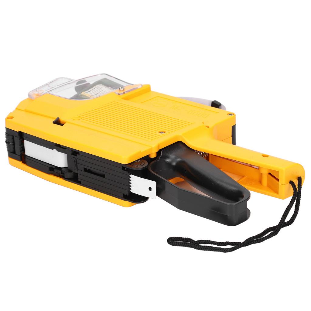 Price Tag Gun 10 Digits 2 Lines Labeller Marker Attacher Tool for Office Retail Store Blue