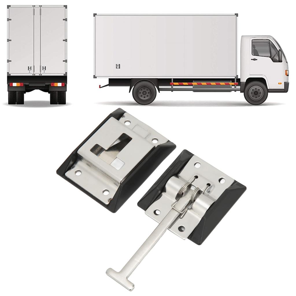 Держатель двери прицепа Т-образный замок Нержавеющая сталь 316 Сверхпрочный Универсальный для дорожных прицепов