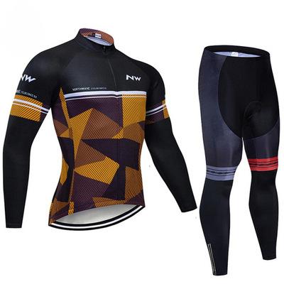 Road mountain bike bike autumn and winter men's and women's cycling pants