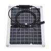 2Pcs 15W Solar Panel Monocrystalline Silicon Solar Panel Photovoltaic Module 50A Controller for Car