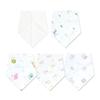 Ozmom Children's Snap Scarf Bib 5 Piece Set, Korean Baby Products