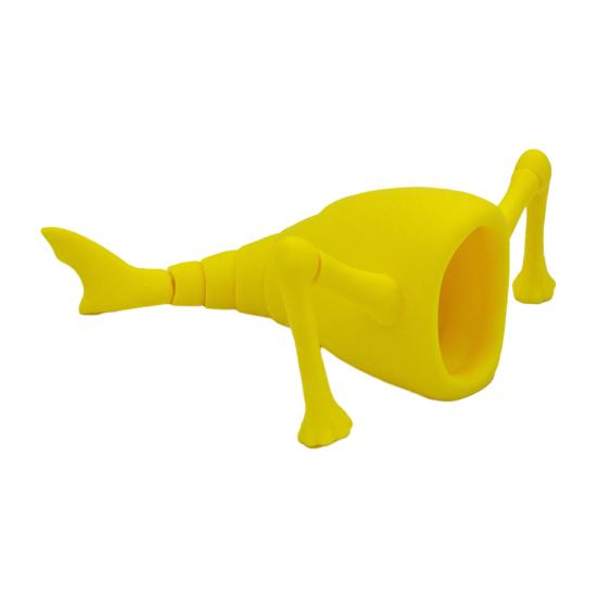 3D Printed Sea Creature Toy Deep Sea Animal Figurine with Movable Joints Articulated Mythical Ocean Predator Model Decoration Ocean Lovers Gift