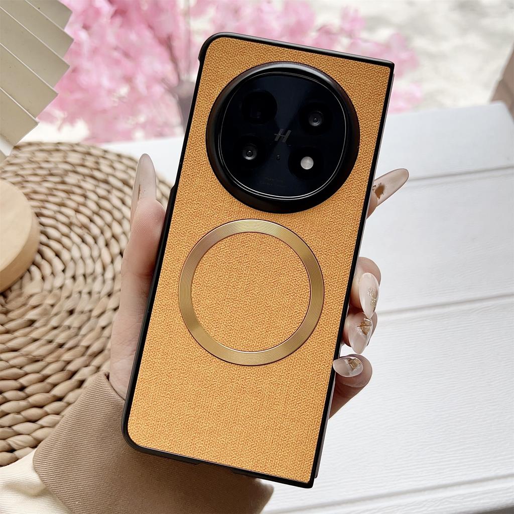 For Oppo Find N5 5G Magnetic Case Drop-Proof TPU + Cloth Back Phone Cover