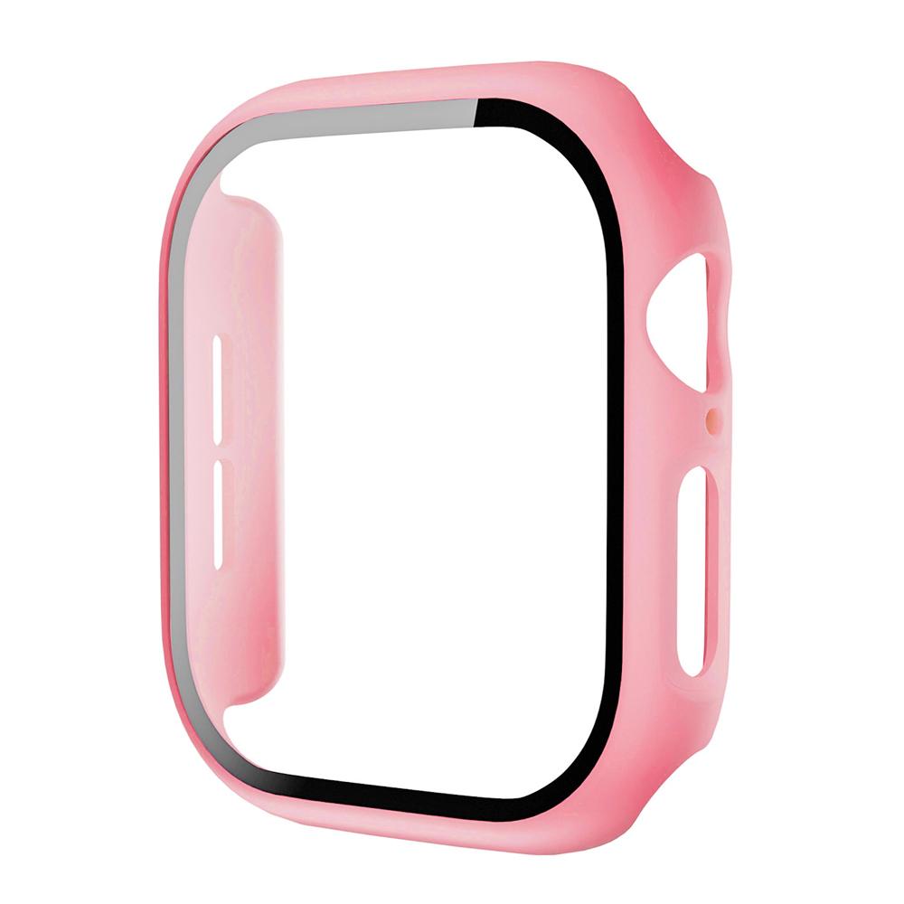 Tempered Glass+Case for Watch Ultra 3 2 49 45 41 40 44 42 46mm PC Bumper Protector cover For iWatch 11 10 SE 9 8 7 6 5