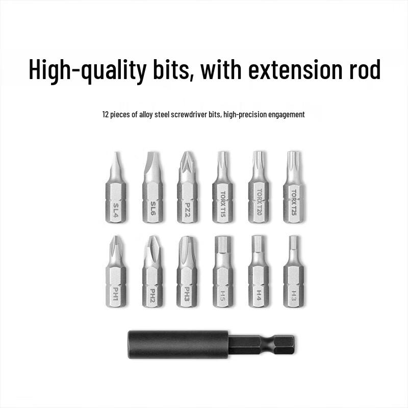 Беспроводная электрическая отвертка Xiaomi Mijia 3,6 В, штекер CN (адаптер в комплекте)