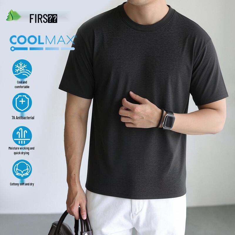 Мужская футболка FIRS с коротким рукавом CoolMax Быстросохнущая