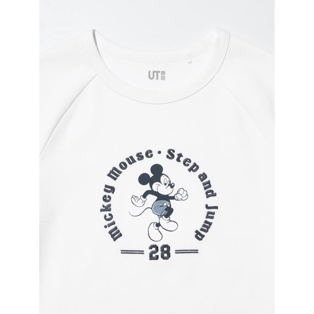 Uniqlo Друзья Микки Спорт UT Графическая футболка с коротким рукавом C