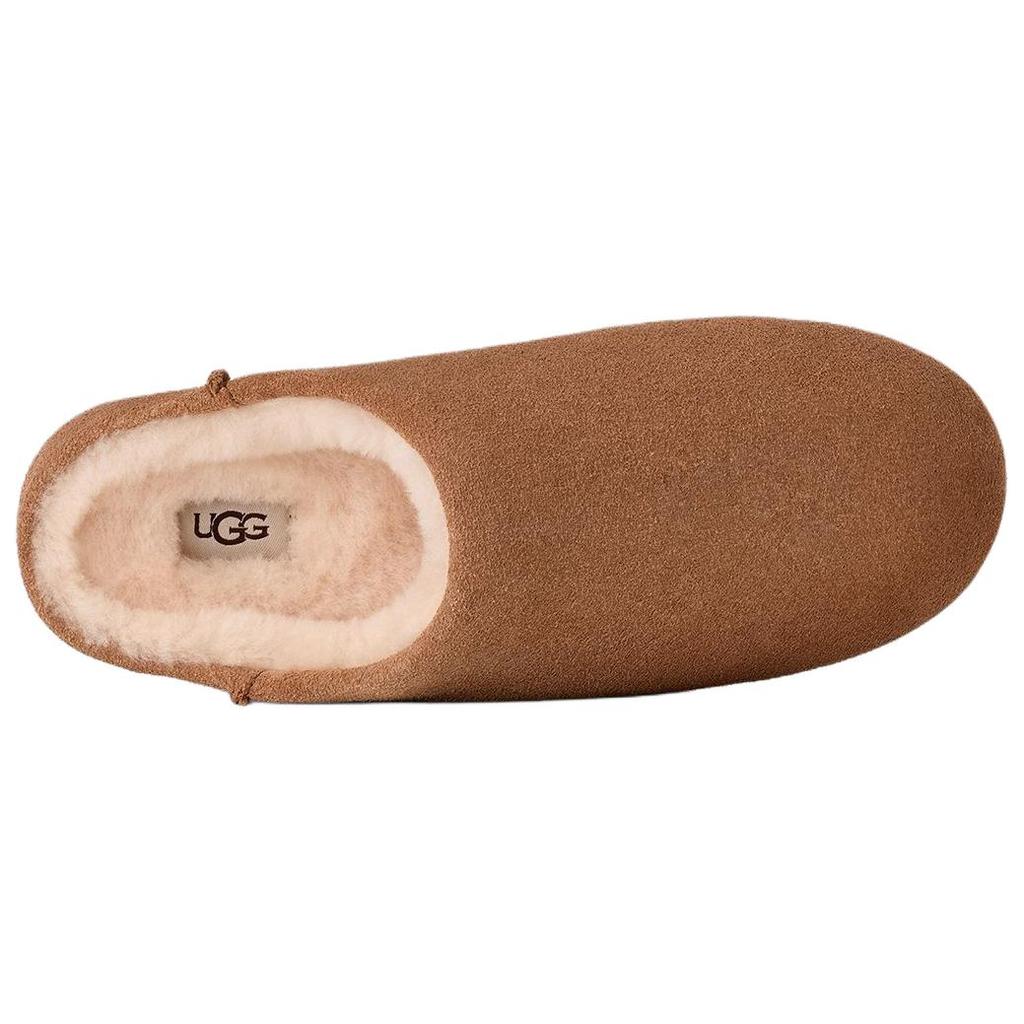 UGG Elea Fashion Slip-On Rubber Sole Anti-Wear Closed-Toe Slippers Women Slippers Chestnut 1171390-CHE