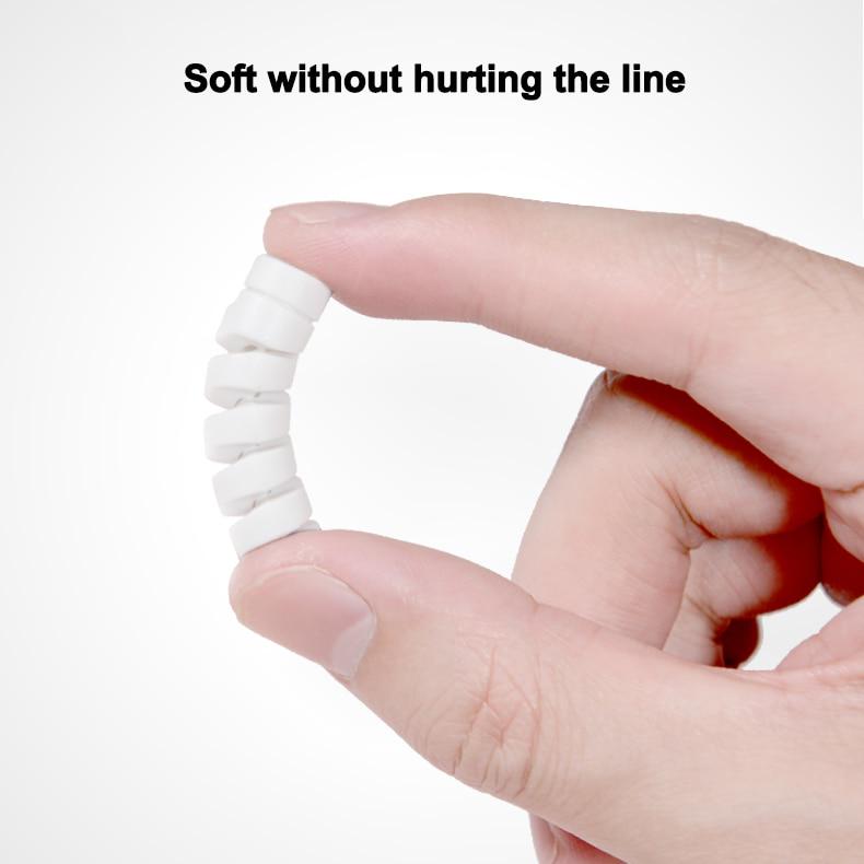 10 шт. спиральный защитный чехол для зарядного кабеля для чехла для кабеля телефона