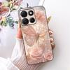 For Motorola Moto G86 Power Cute Flower Butterfly Cat Painted Case For Moto G86 G86Power Black Silicone Soft Phone Cases
